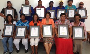 Gansbaai Marine Tevrede personeel